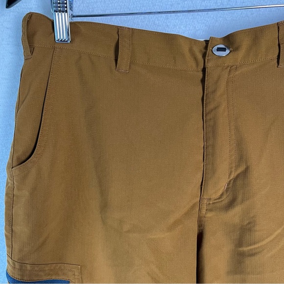 Roscoe outdoor hiking shorts ripstop lightweight nylon brown short women’s 33 - Picture 2 of 12